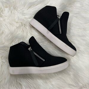 Black Heel Women's Sneakers